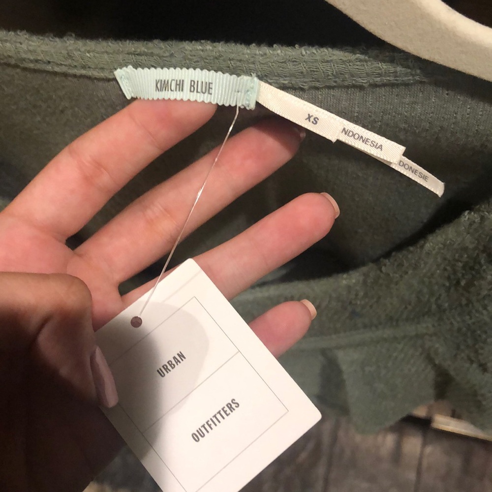 Urban outfitters knit moss crop top - Picture 5 of 5